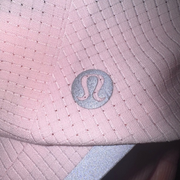 Lululemon Fast and Free Pink Running Hat WovenAir. Size S/M. NWT - Picture 10 of 12